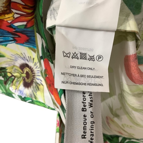 J. Crew Cotton Off Shoulder Tropical Mini Dress - Picture 5 of 5